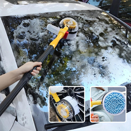 Brosse de Lavage de Voiture Rotative avec Poignée : La Révolution du Nettoyage Automobile