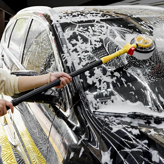 Brosse de Lavage de Voiture Rotative avec Poignée : La Révolution du Nettoyage Automobile